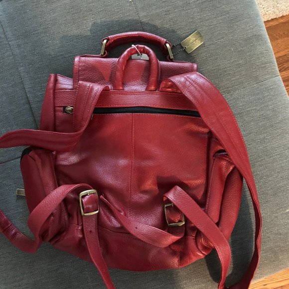 Claire Chase Travel Rose Red Backpack - Picture 3 of 6